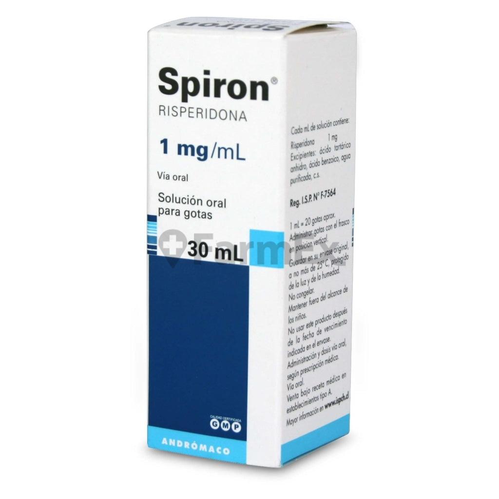 Spiron Solucion para Gotas 1 mg / ml x 30 ml "Ley Cenabast" ANDROMACO